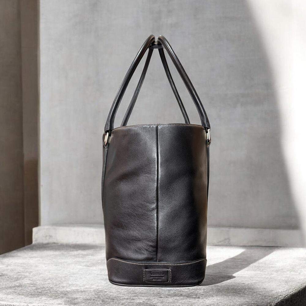 Vintage Coach 7515 Hamptons Leather Business Carryall Bag - Picture 3 of 11